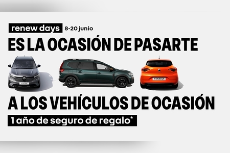 renew days (del 8 al 20 de junio)