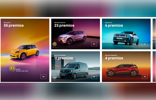 Renault celebra el reconocimiento global: más de 100 premios en 2024-2025